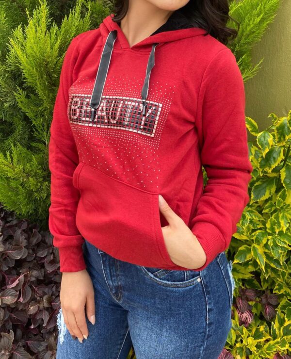 Sudadera Beauty 1050 rojo