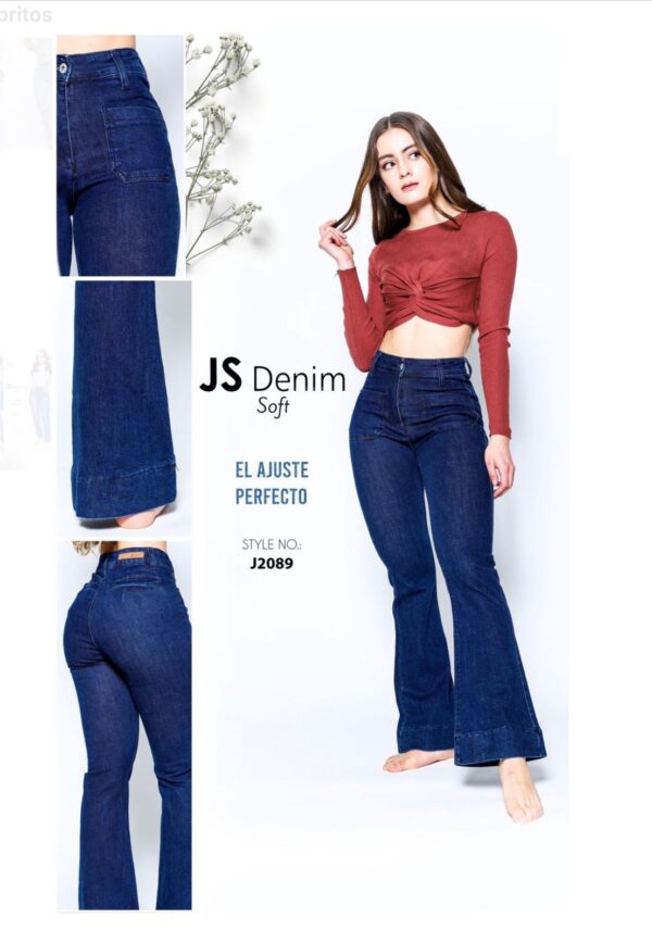 J2089 pantalon campana