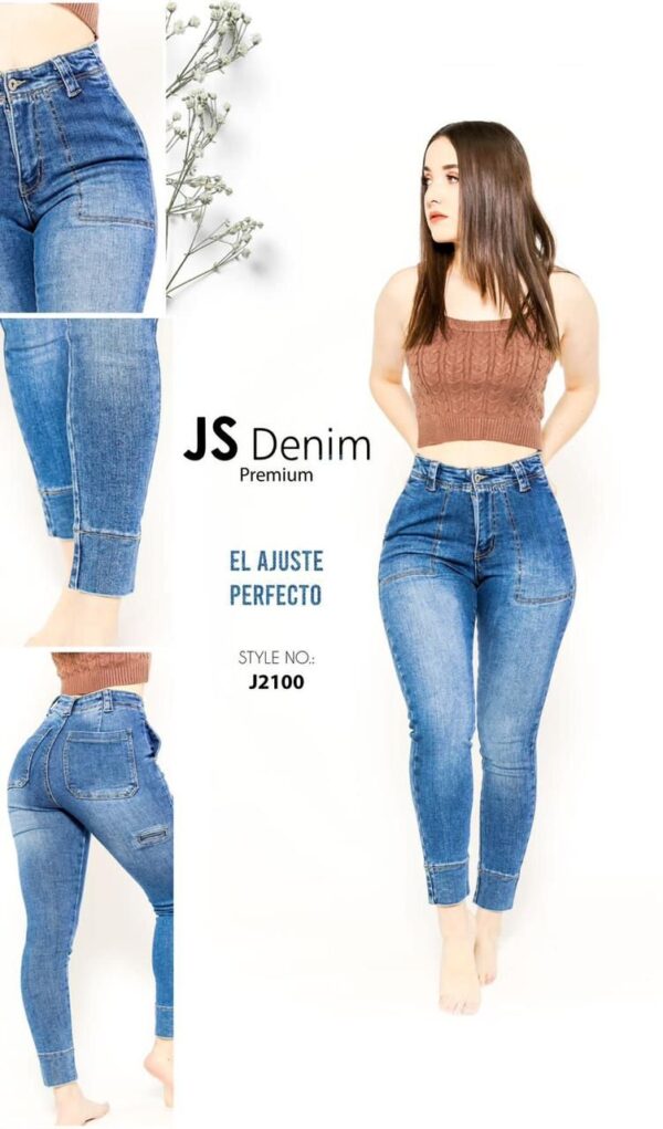 J2100 Pantalon bolsa cuadrada